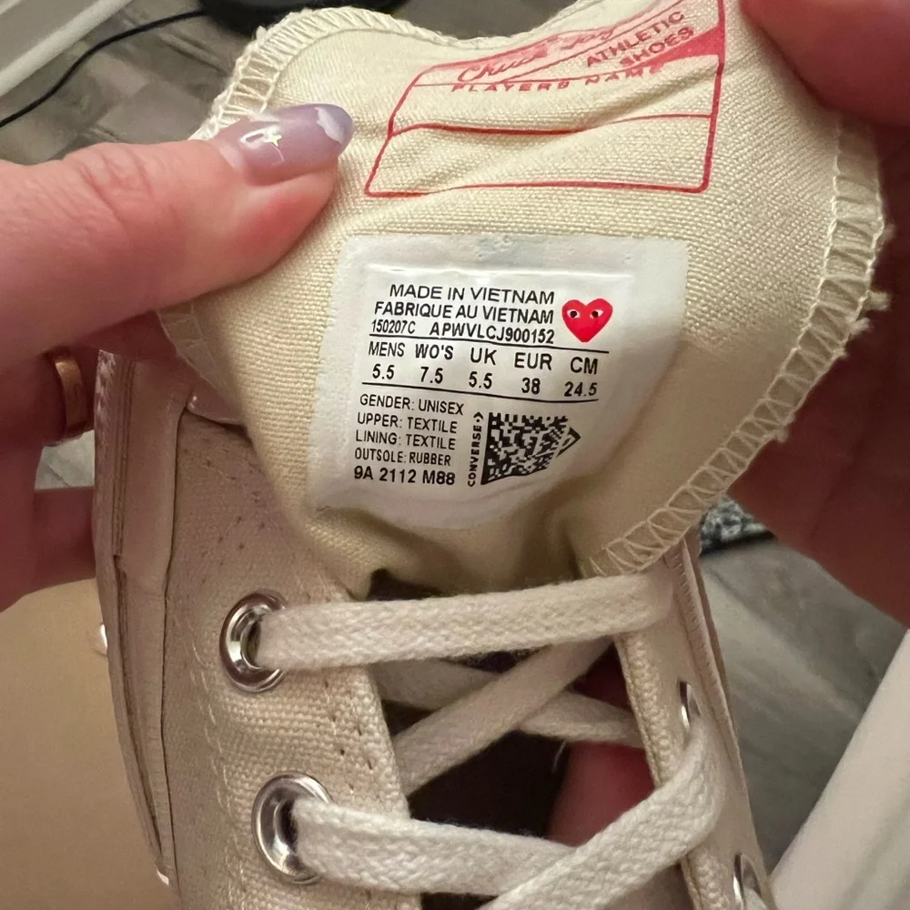 Converse x CDG Play - Chuck 70 - Picture 4 of 4